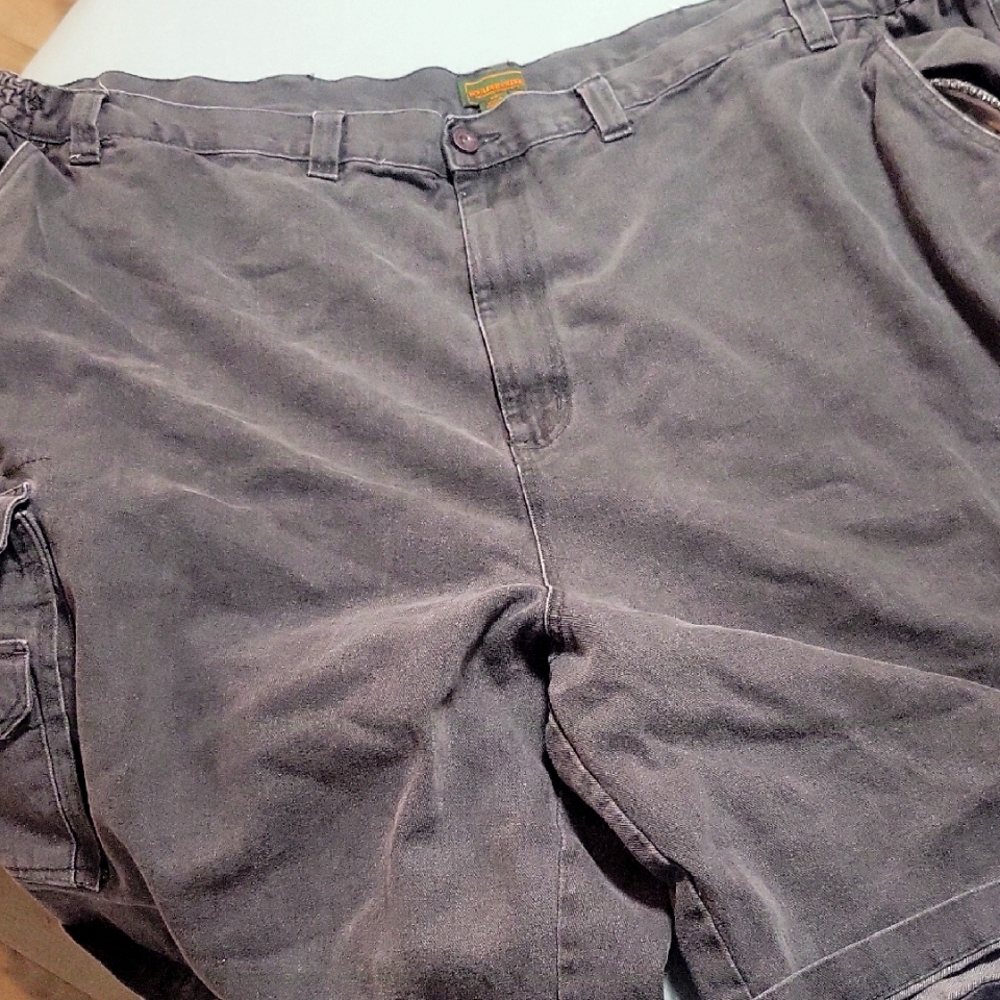 Gray Cargo Shorts